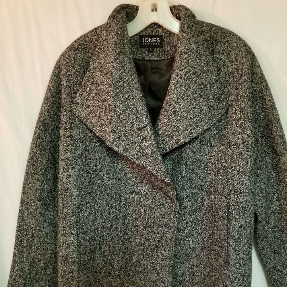Jones New York Tweed Coat